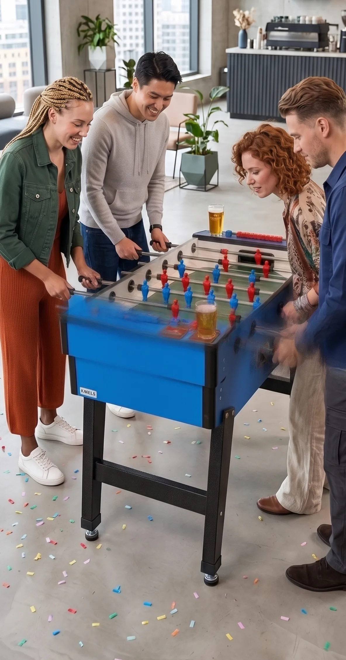 Mini csocsó a rendezvényen