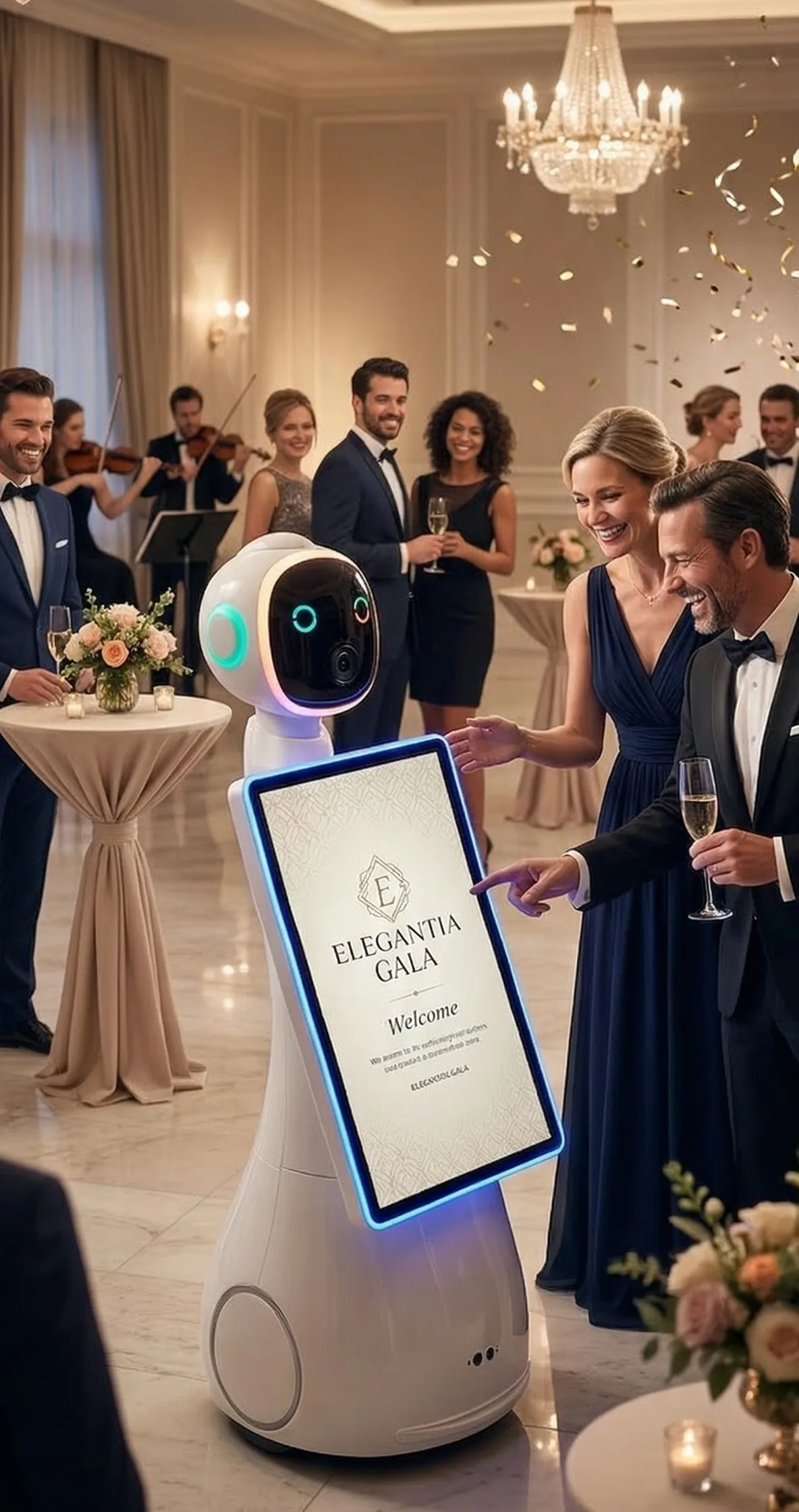 Robot Selfie a rendezvényen