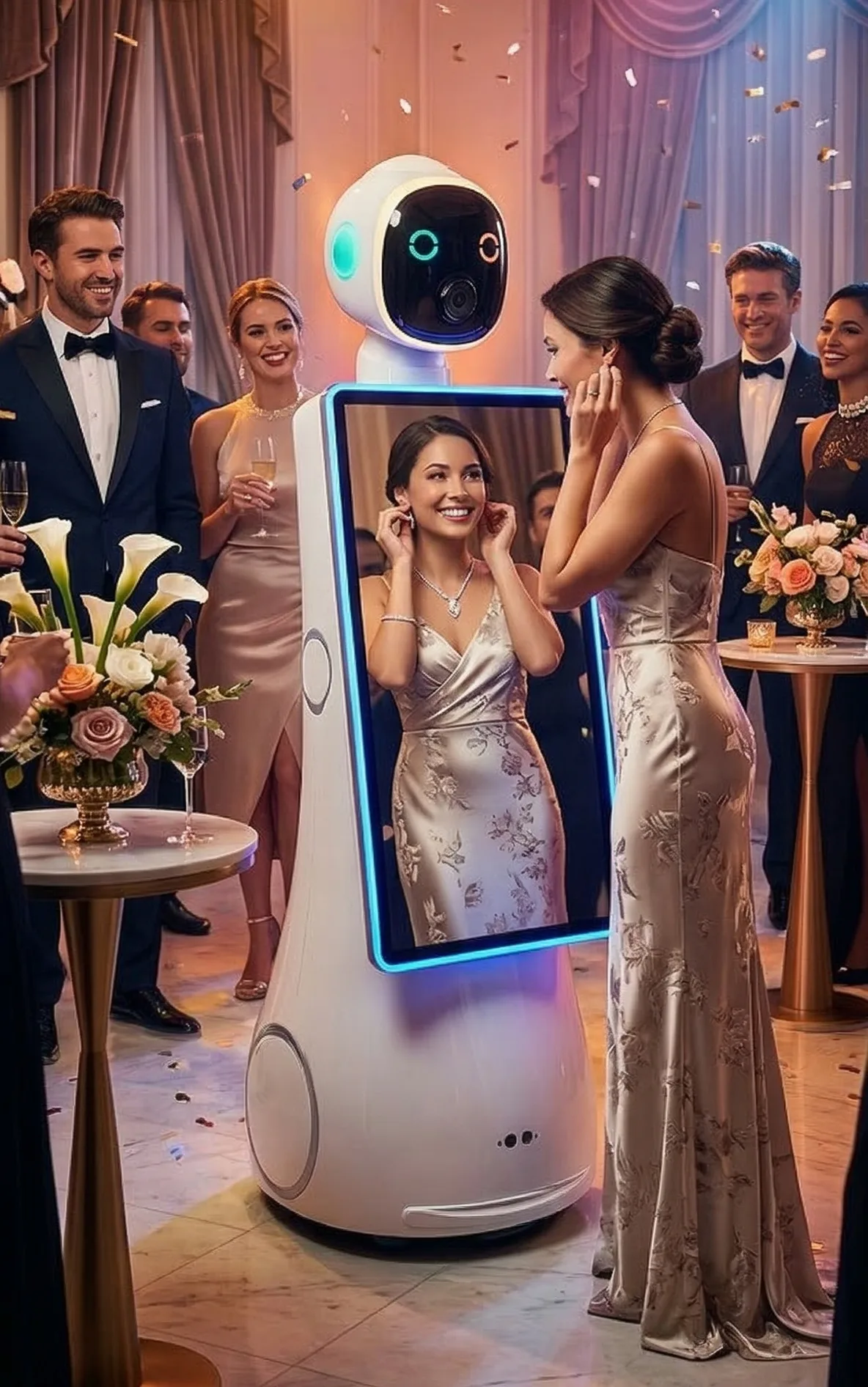 Robot Selfie a rendezvényen