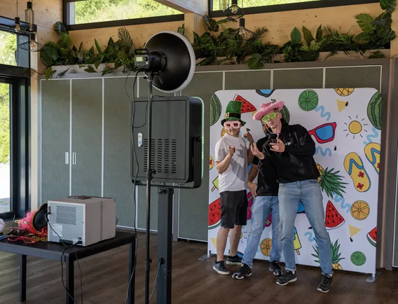 Selfiebox a rendezvényen