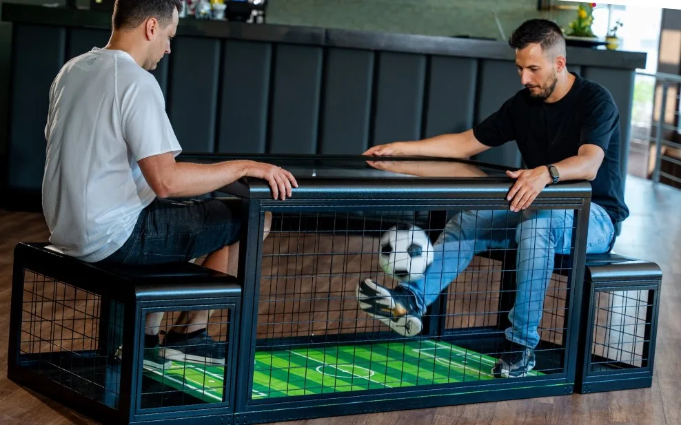 Ülő futball a rendezvényen