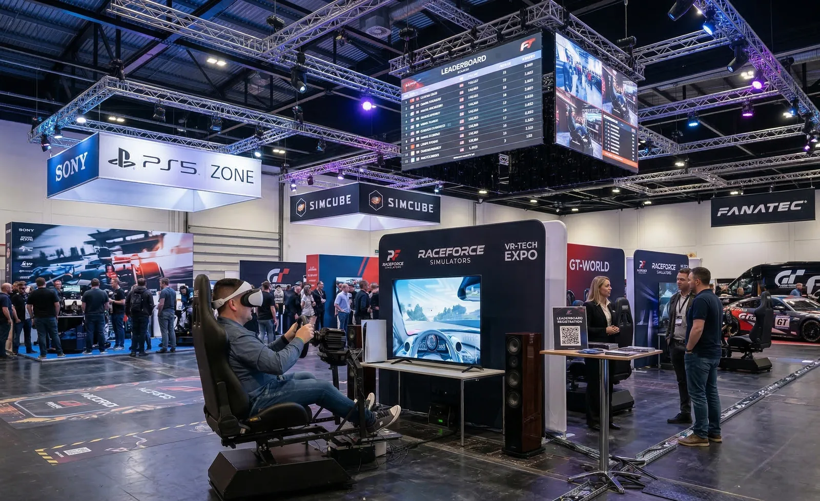 VR Chair a rendezvényen