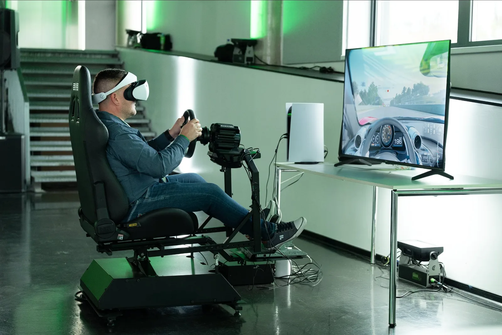 VR Chair a rendezvényen
