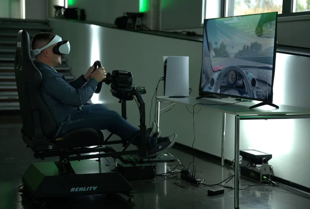 VR Chair a rendezvényen