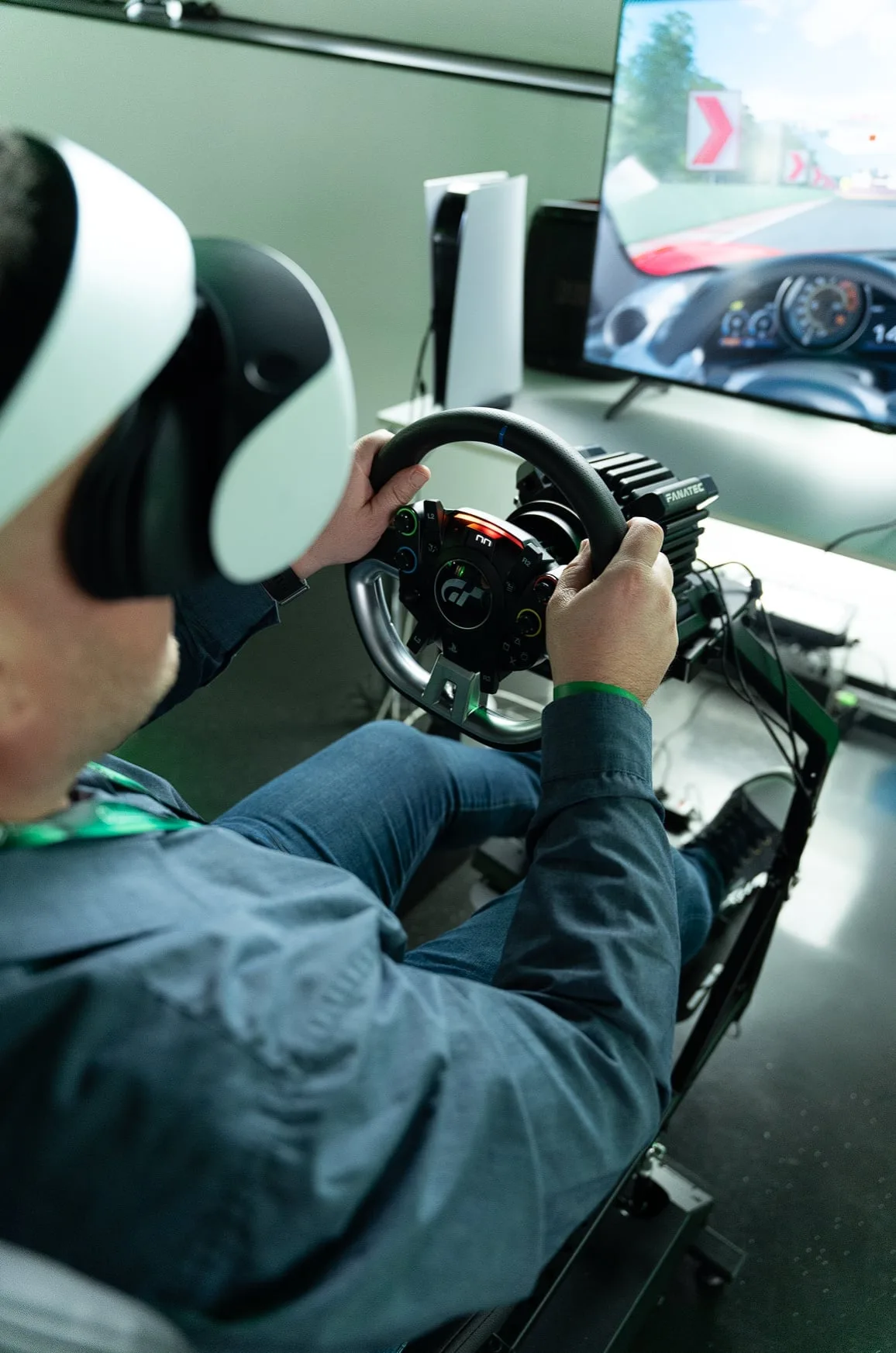 VR Chair a rendezvényen